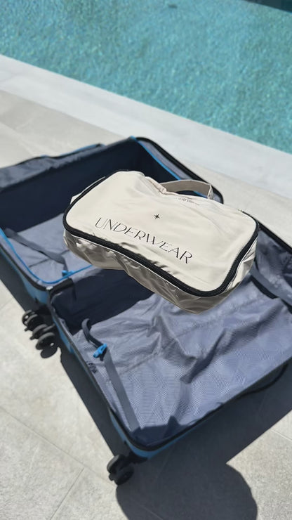 Kleding set - Packing cubes set beige 3-delig